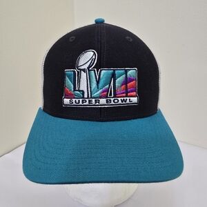 '47 Arizona Superbowl LVII Chiefs vs Eagles Trucker Hat Mesh Snapback Black